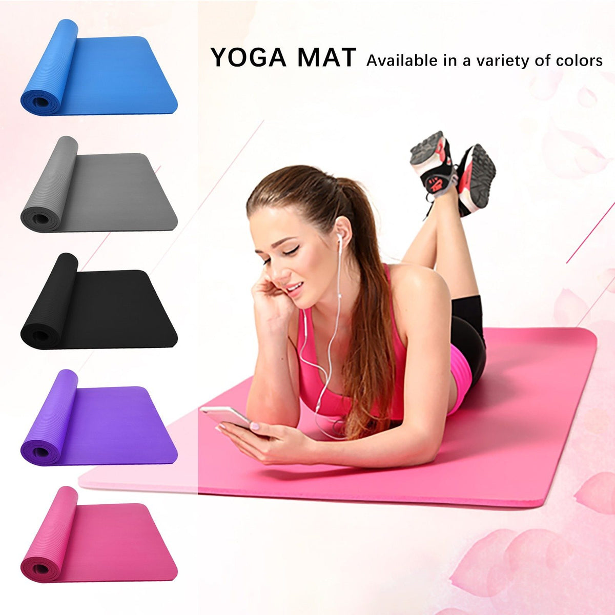 Large Size Yoga Fitness Mat - 4msproducts